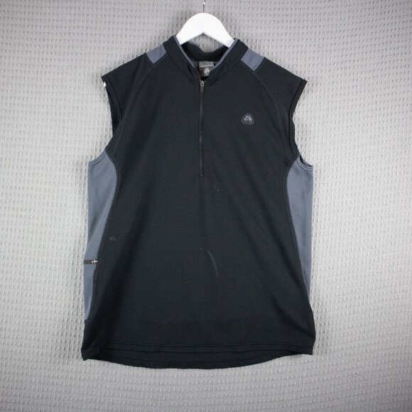 Nike ACG Two Tone Sphere Quarter Zip Sleeveless Tee - Picture 1 of 8